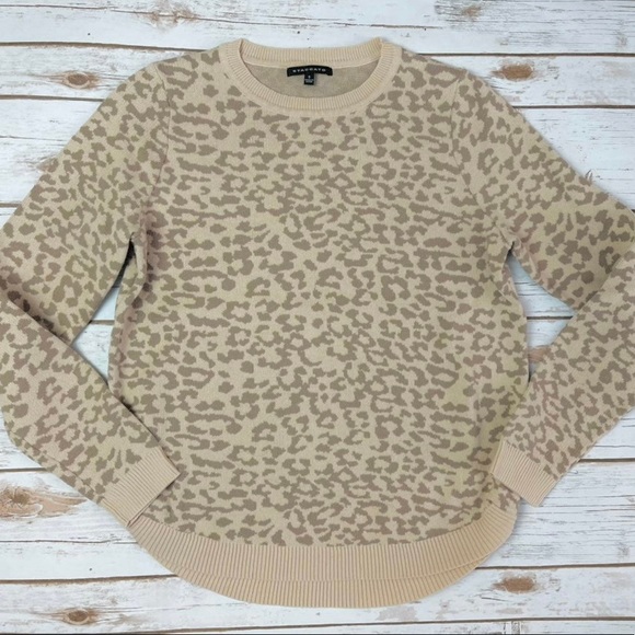 Women's Staccato Leopard Print Sweater Size S Small NWOT - Picture 1 of 2